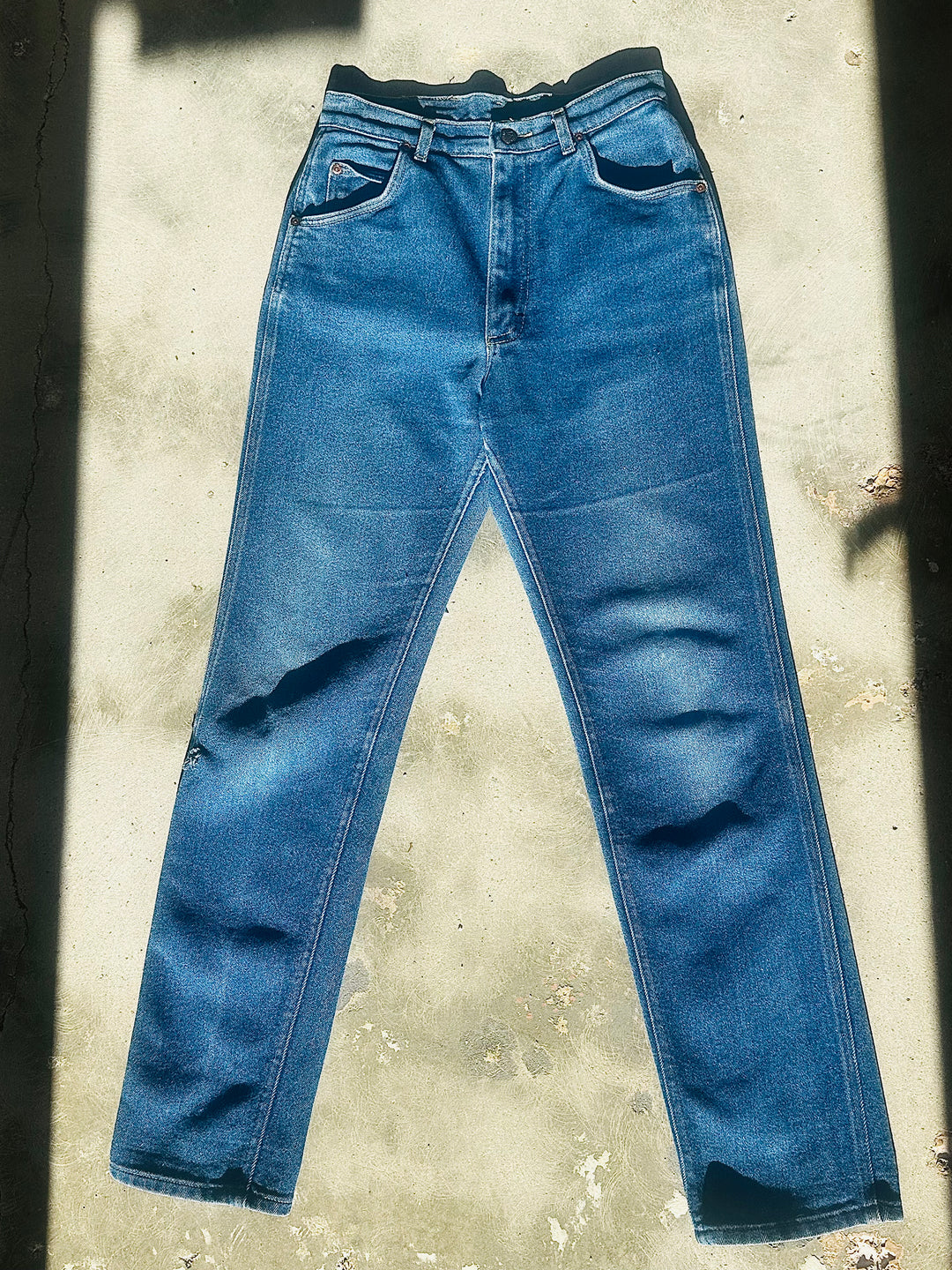 Vintage LEE Jeans High Rise Perfectly Broken-In, Sz 27-29