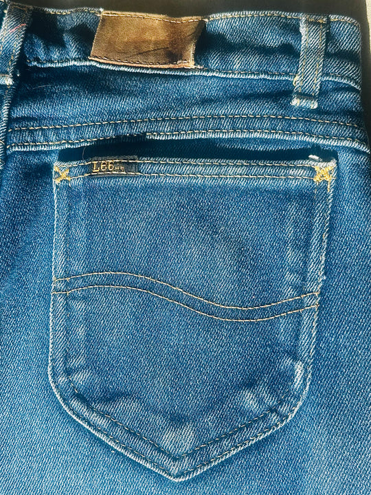 Vintage LEE Jeans High Rise Perfectly Broken-In, Sz 27-29