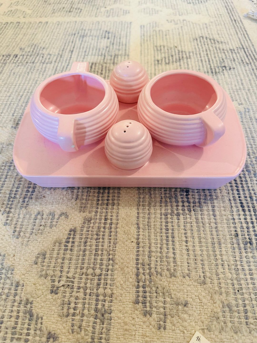 Vintage Pink Porcelain Set