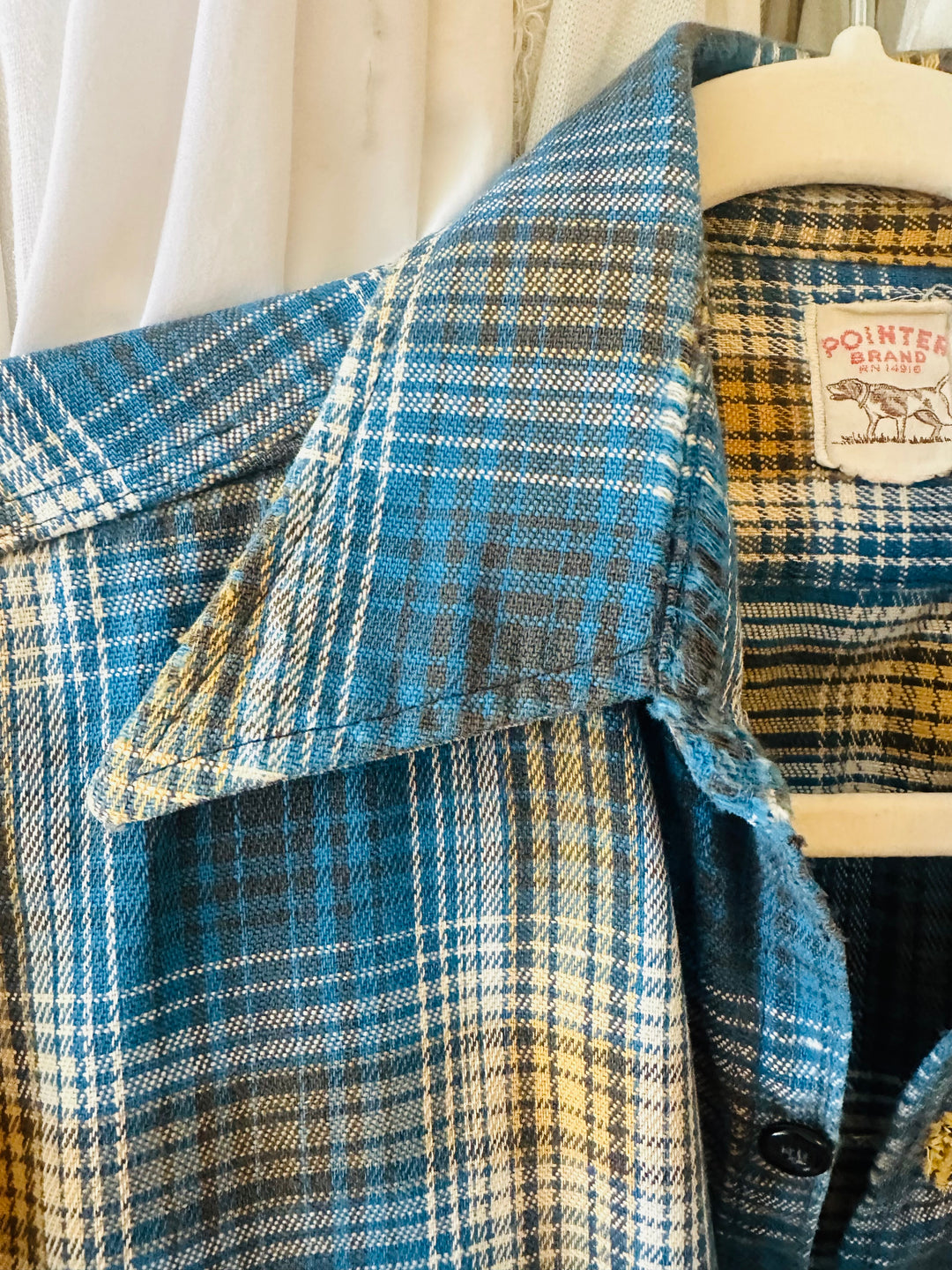 Vintage Soft Plaid Shirt